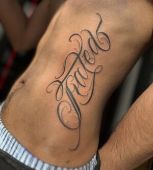 Best Script and Lettering Tattoo Artist Vancouver BC