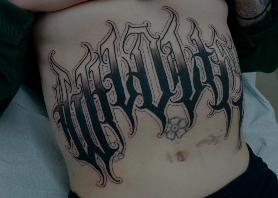 Best Script and Lettering Tattoo Artist Vancouver BC