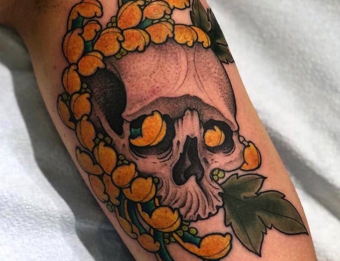 Skull Tattoo Vancouver BC and Toronto ON