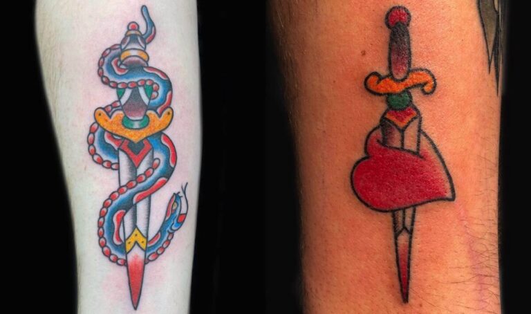 Dagger Tattoo Ideas Vancouver BC