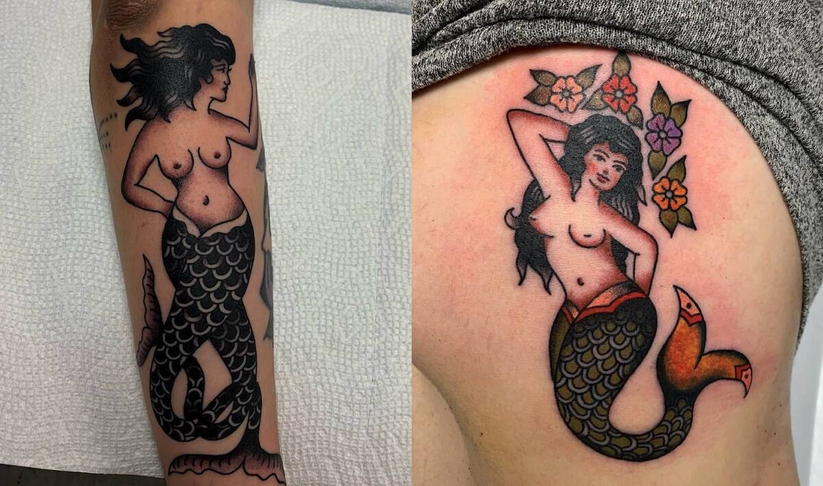 Mermaid Tattoos Ideas Vancouver