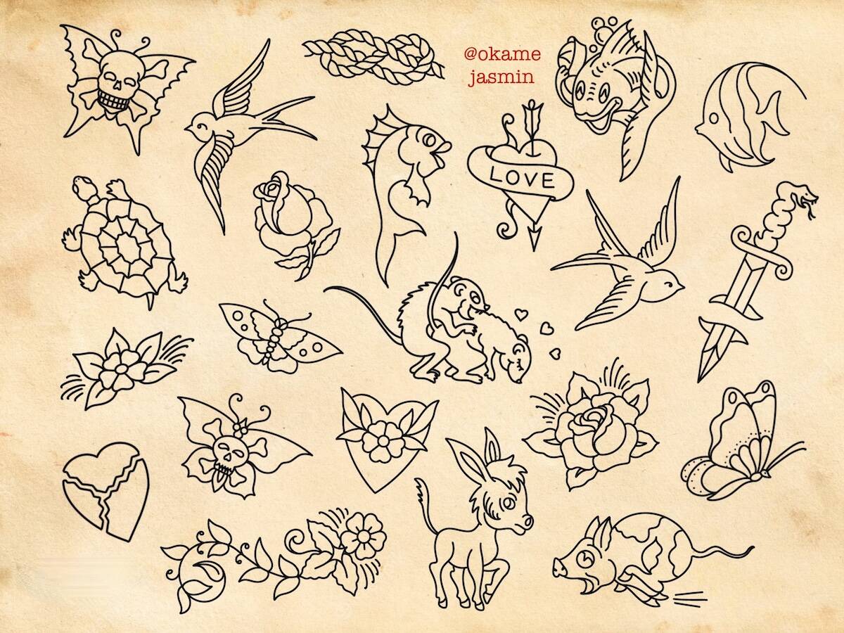 Where to Get a Sailor Jerry Tattoo Flash Vancouver BC