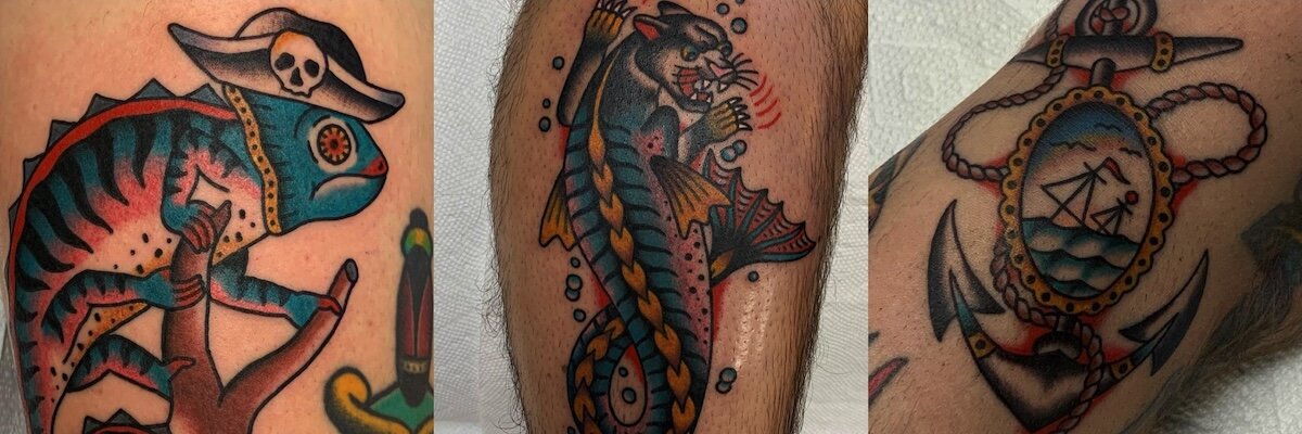 American Traditional Nautical Tattoo Ideas