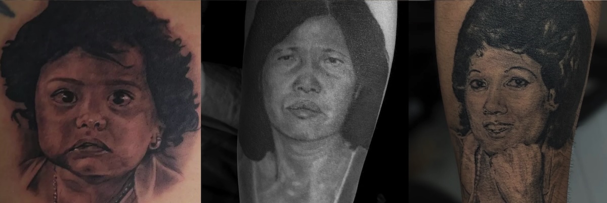 Portrait Tattoo Artist Vancouver Family