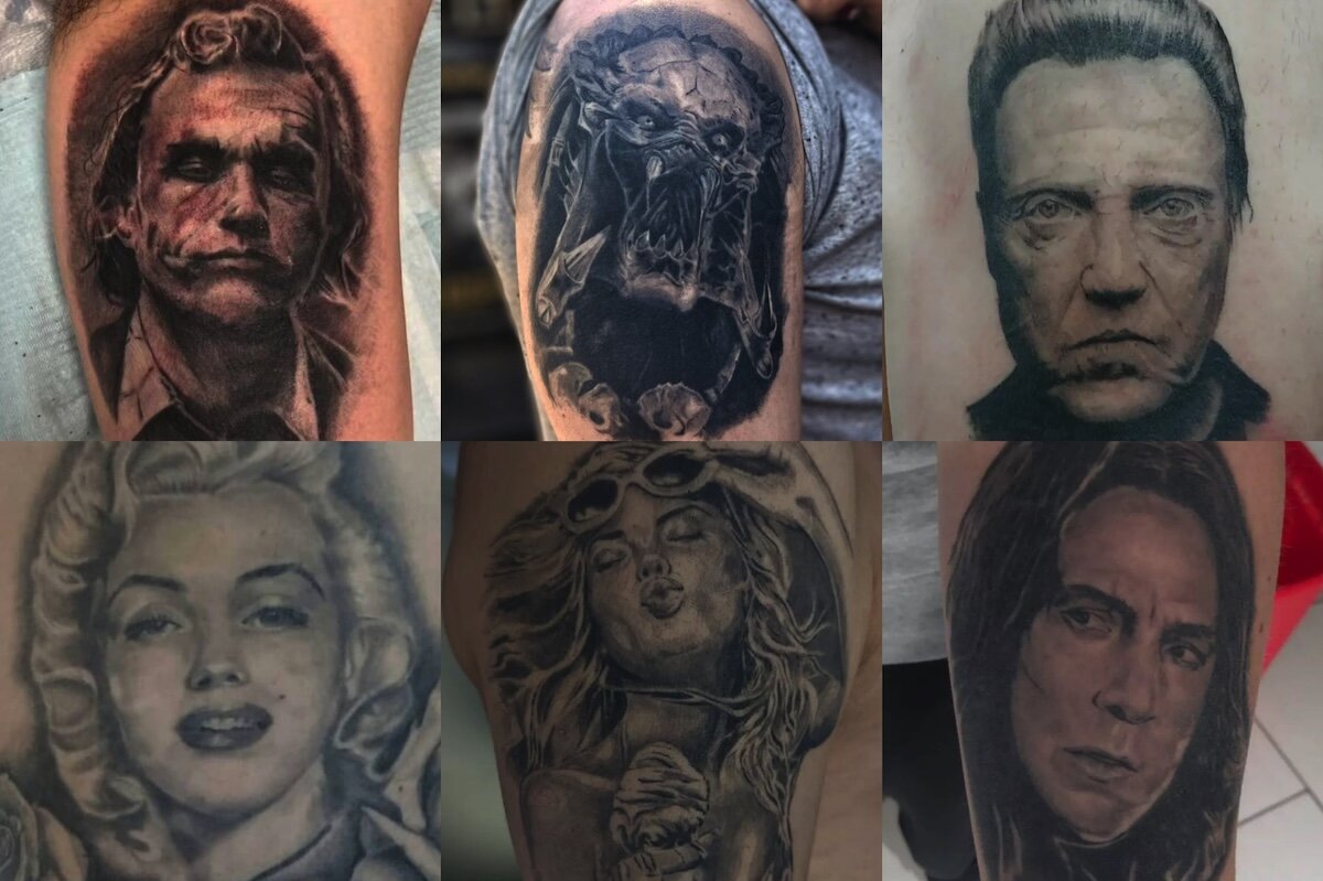 Portrait Tattoo Artist Vancouver - Favorite Characters