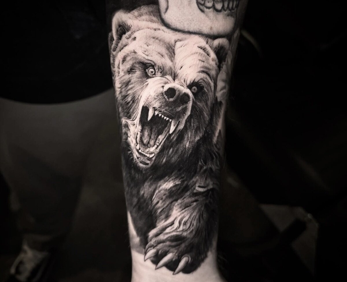 Bear Tattoo Artist Vancouver BC