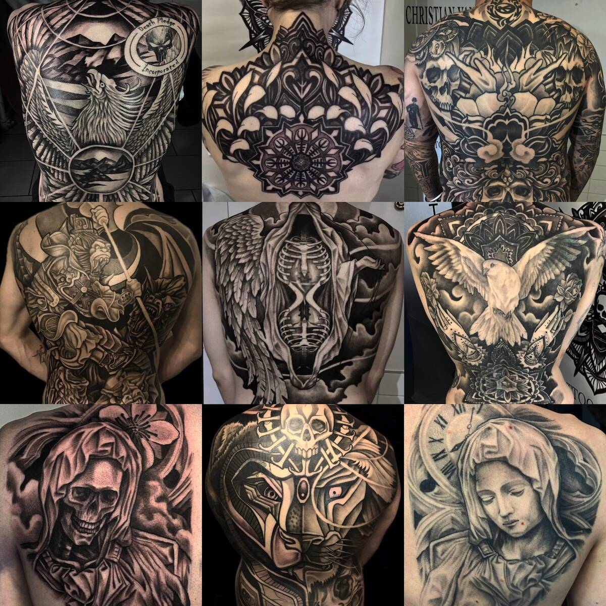 Black and Grey Realism Tattoo Artist Vancouver BC