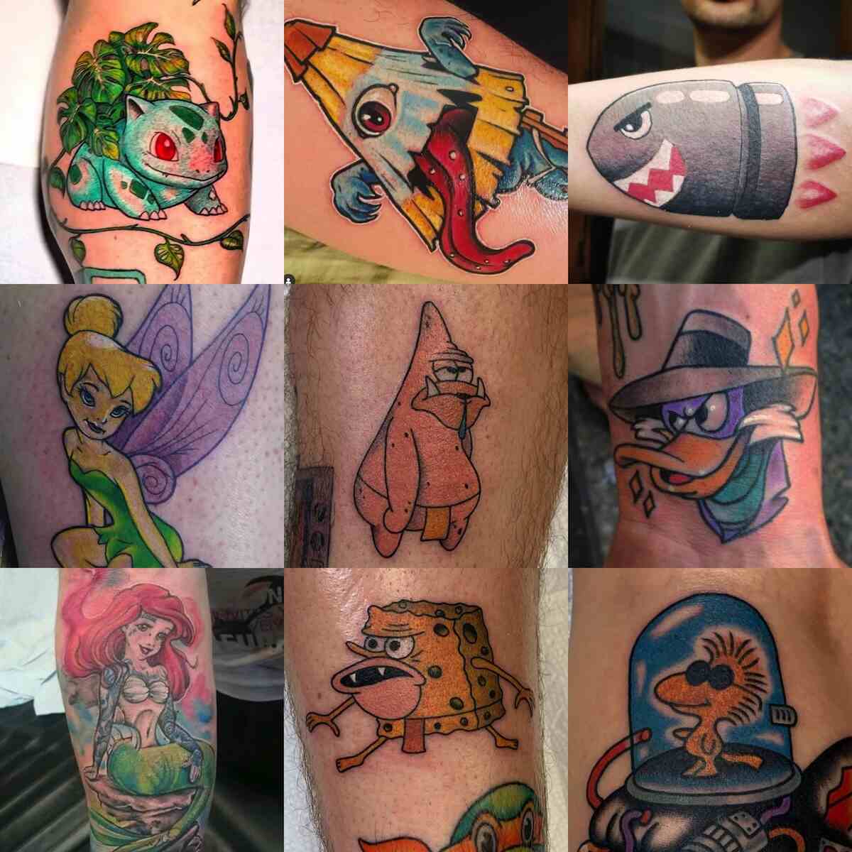 Cartoon Tattoo Artist Near Me Vancouver BC
