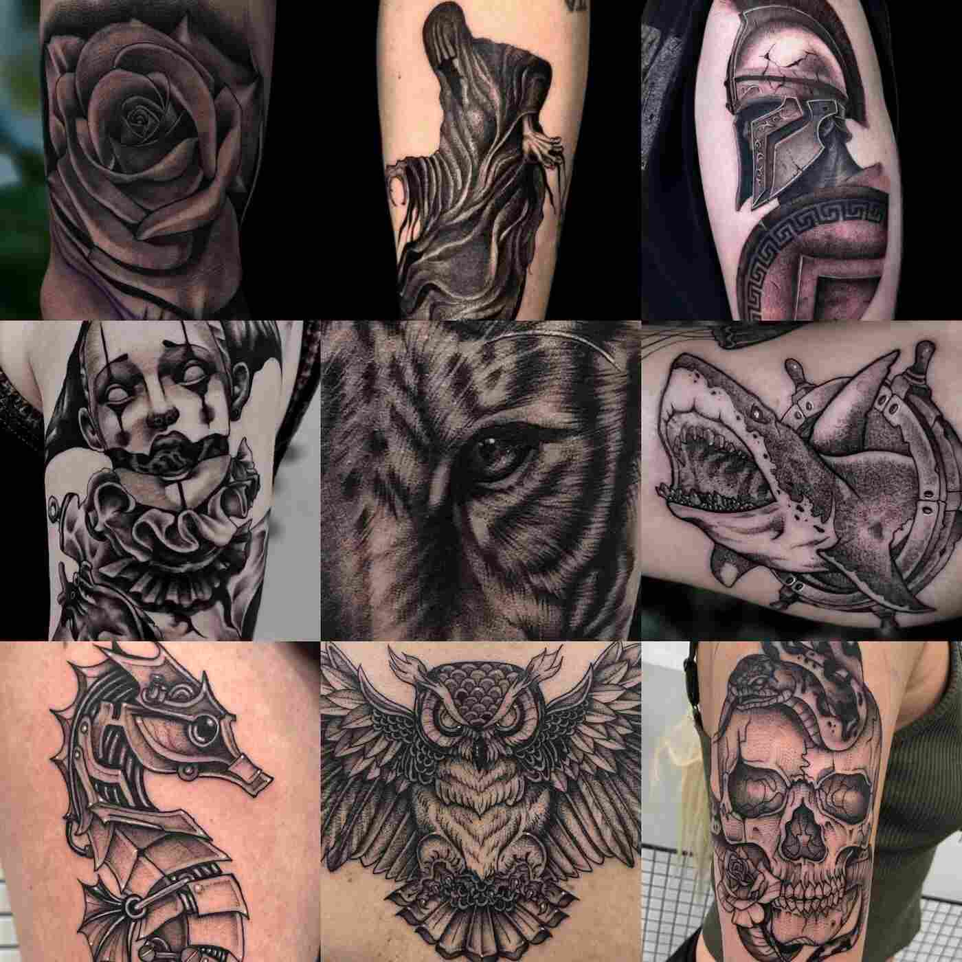 Black and Grey Tattoo Shop Vancouver