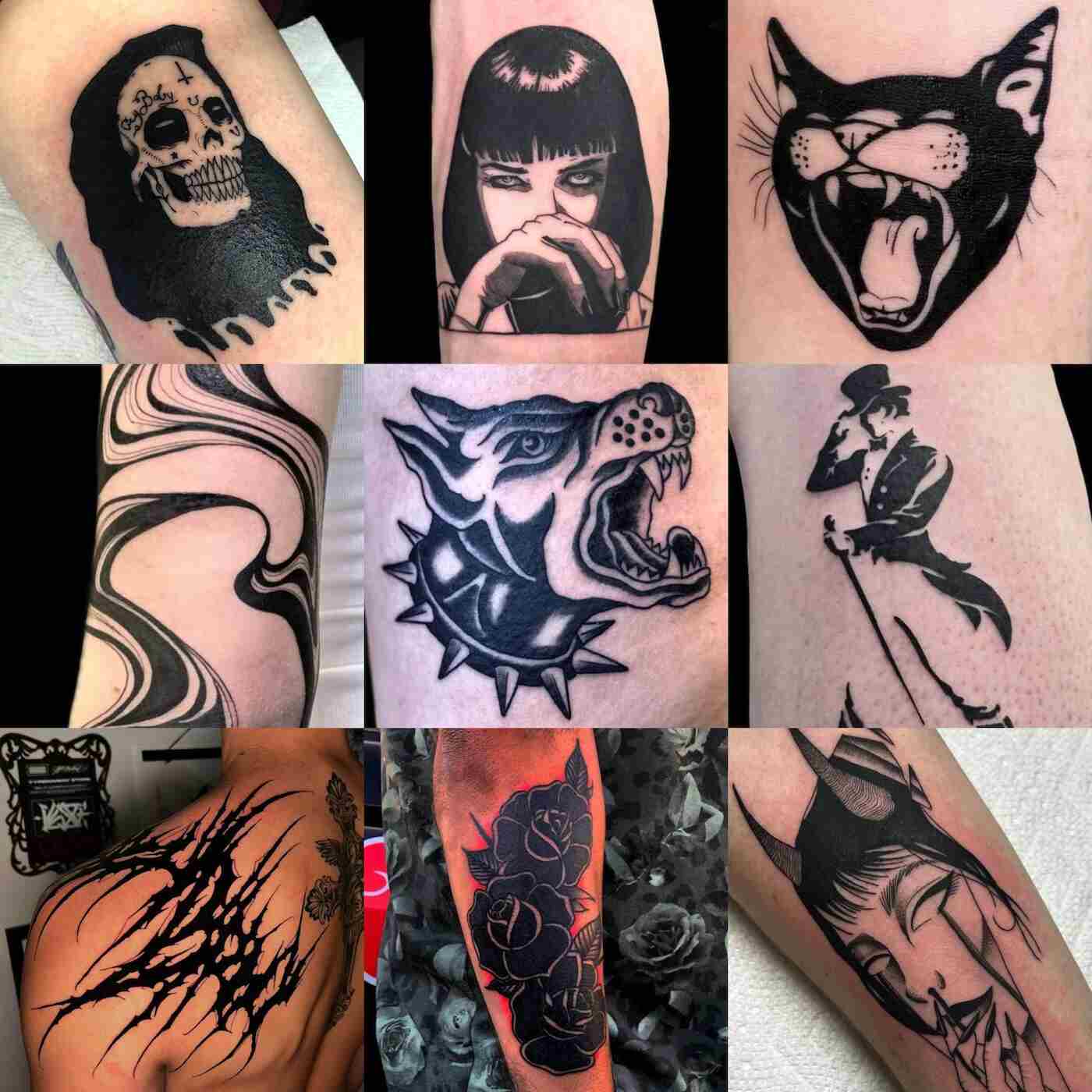 Blackwork Tattoo Vancouver BC