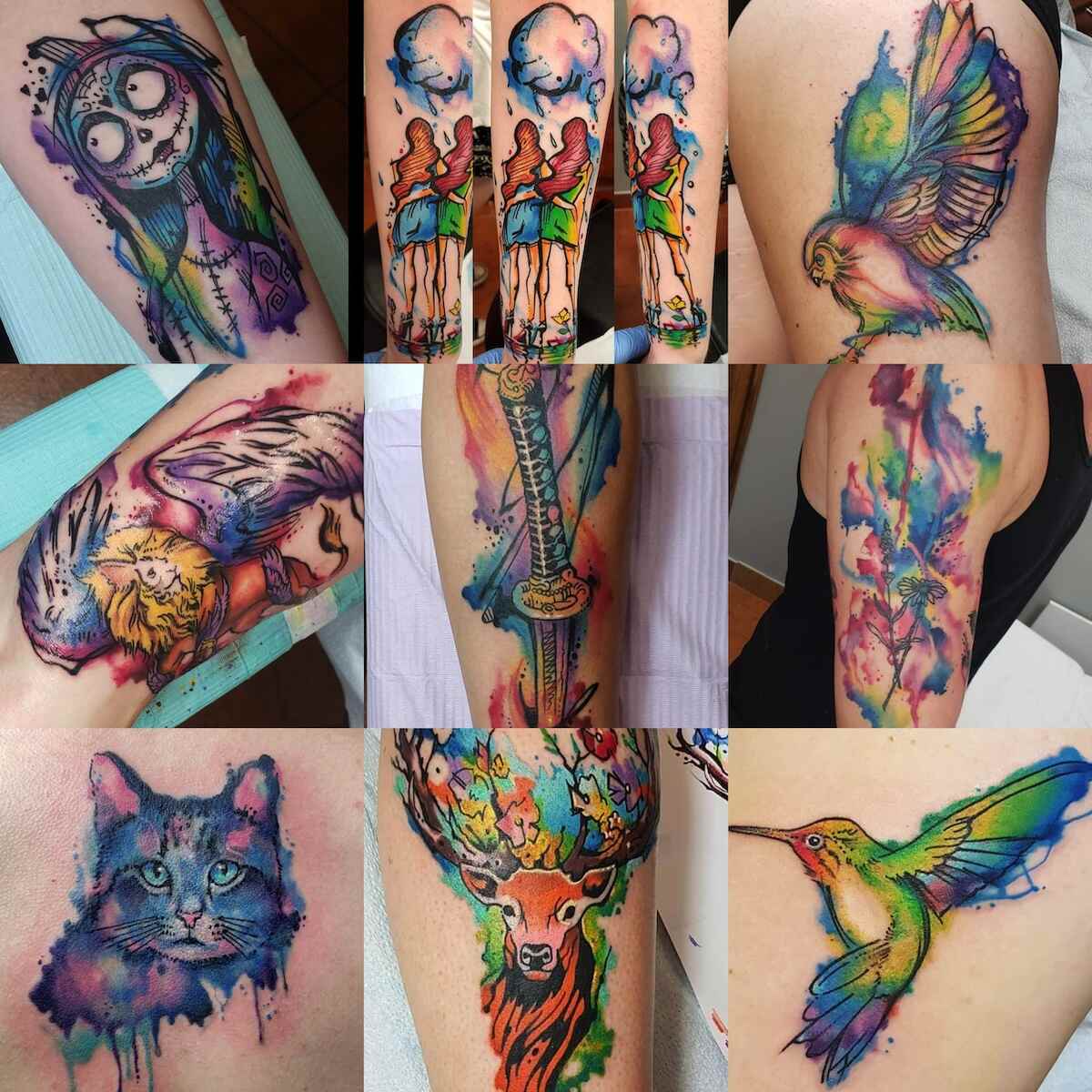 Watercolor Tattoo Artist Vancouver BC